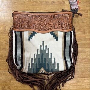 American Darling Fringe Saddle Blanket Purse